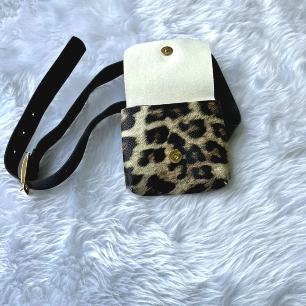 Mini leopard belt bag - Picture 4 of 7